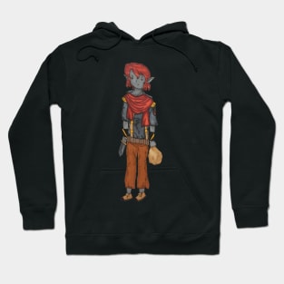 Character design poster thief Hoodie